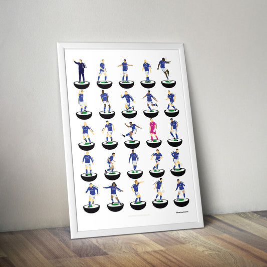 Stockport County 2024 Subbuteo Print