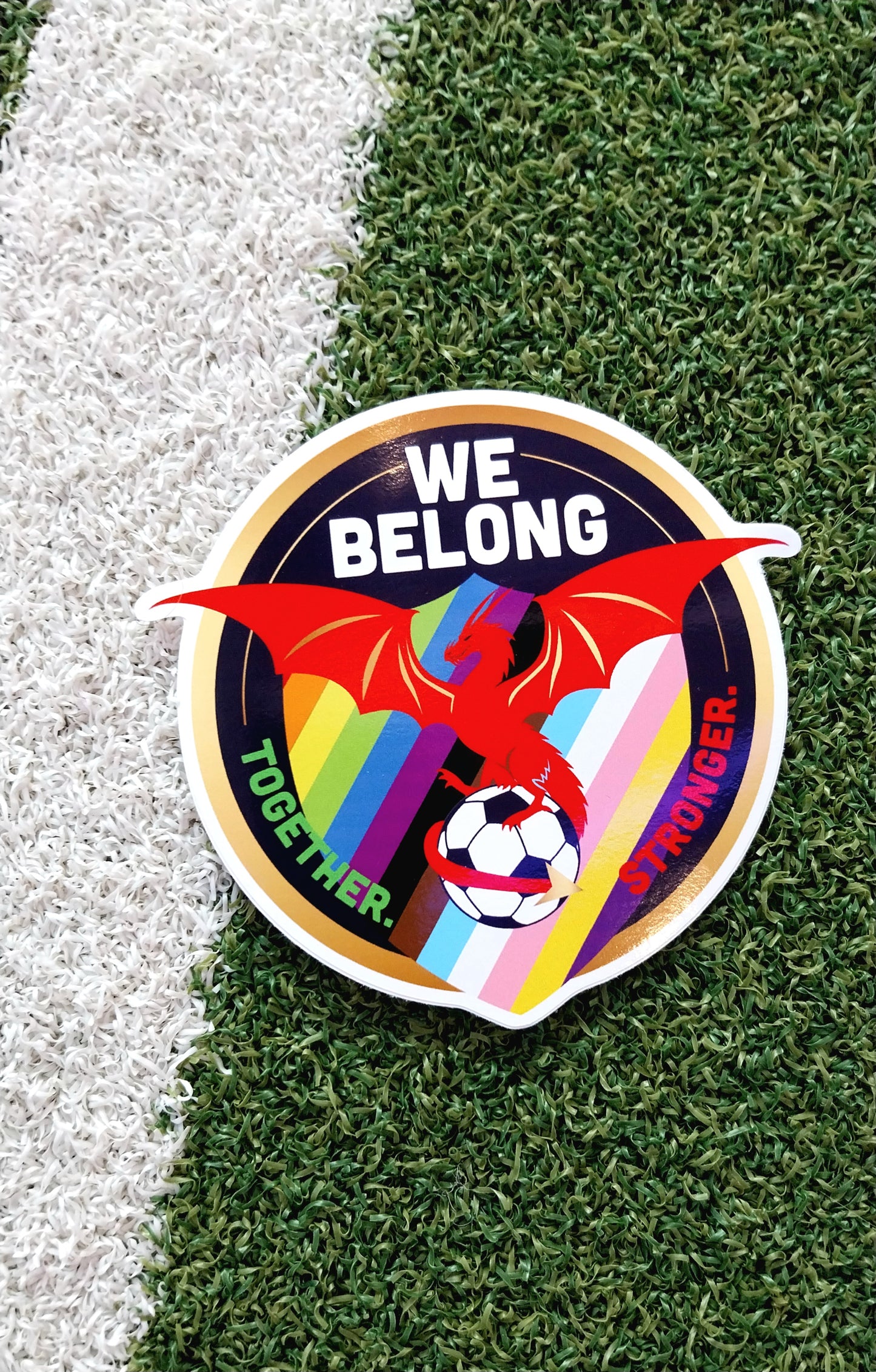 WE BELONG Sticker