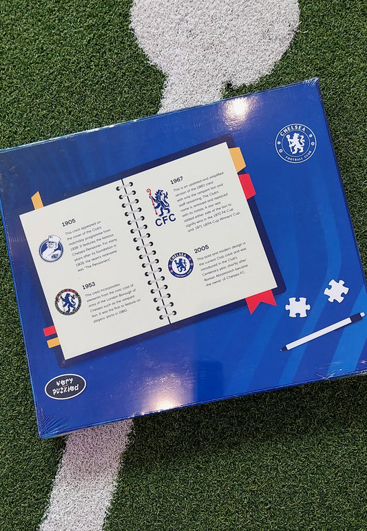 Chelsea Colour-in Crest Jigsaw Puzzle