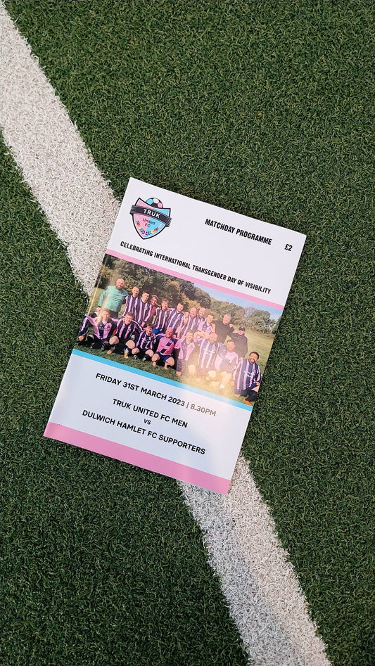 TRUK United FC Match Programmes