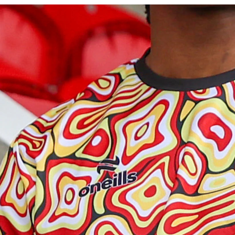 FC United O'Neills Abstract Psychedelic Tee – Limited Edition