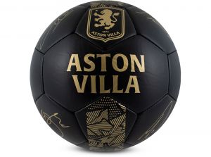 Aston Villa Signature Football (Black)