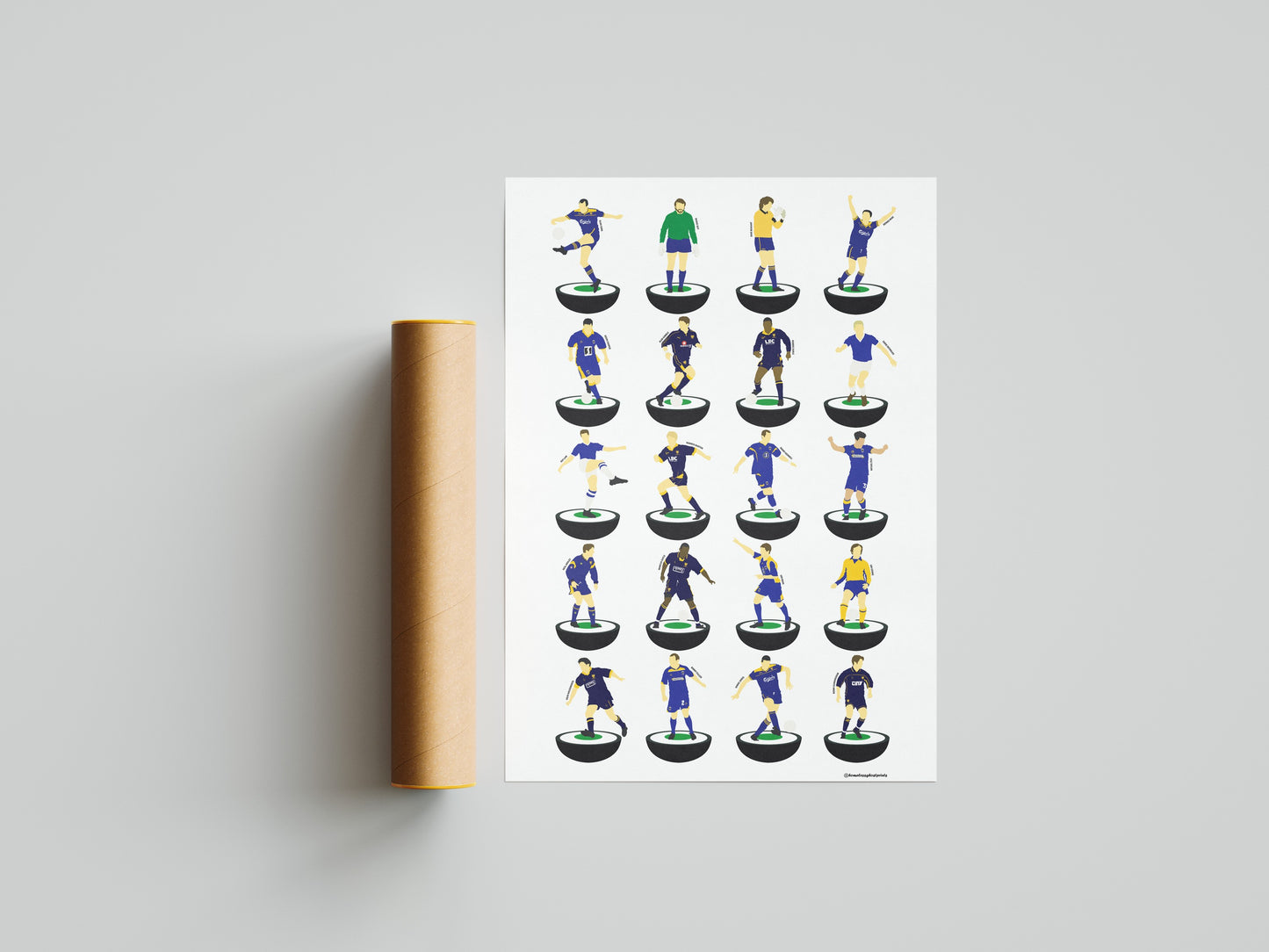 Wimbledon Subbuteo Print