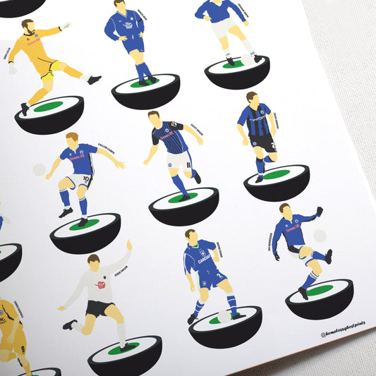 Rochdale Legends Subbuteo Print