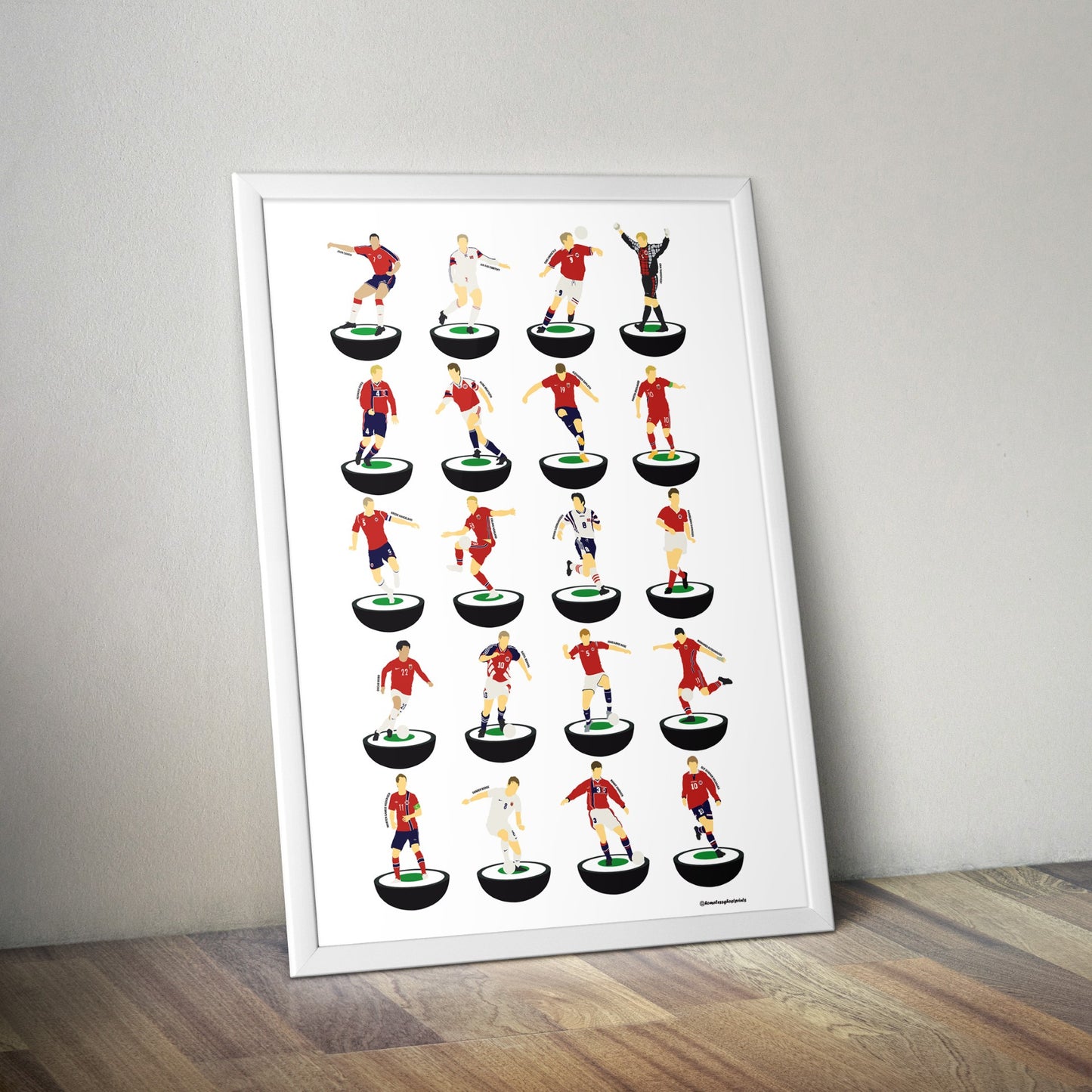 Norway Subbuteo Print