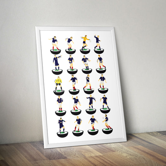 Scotland Legends Subbuteo Print