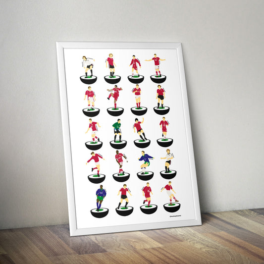 Bristol City Legends Subbuteo Print