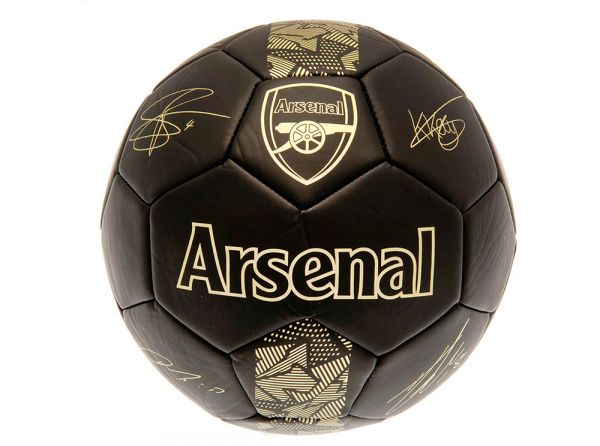 Arsenal Signature Football (Black)