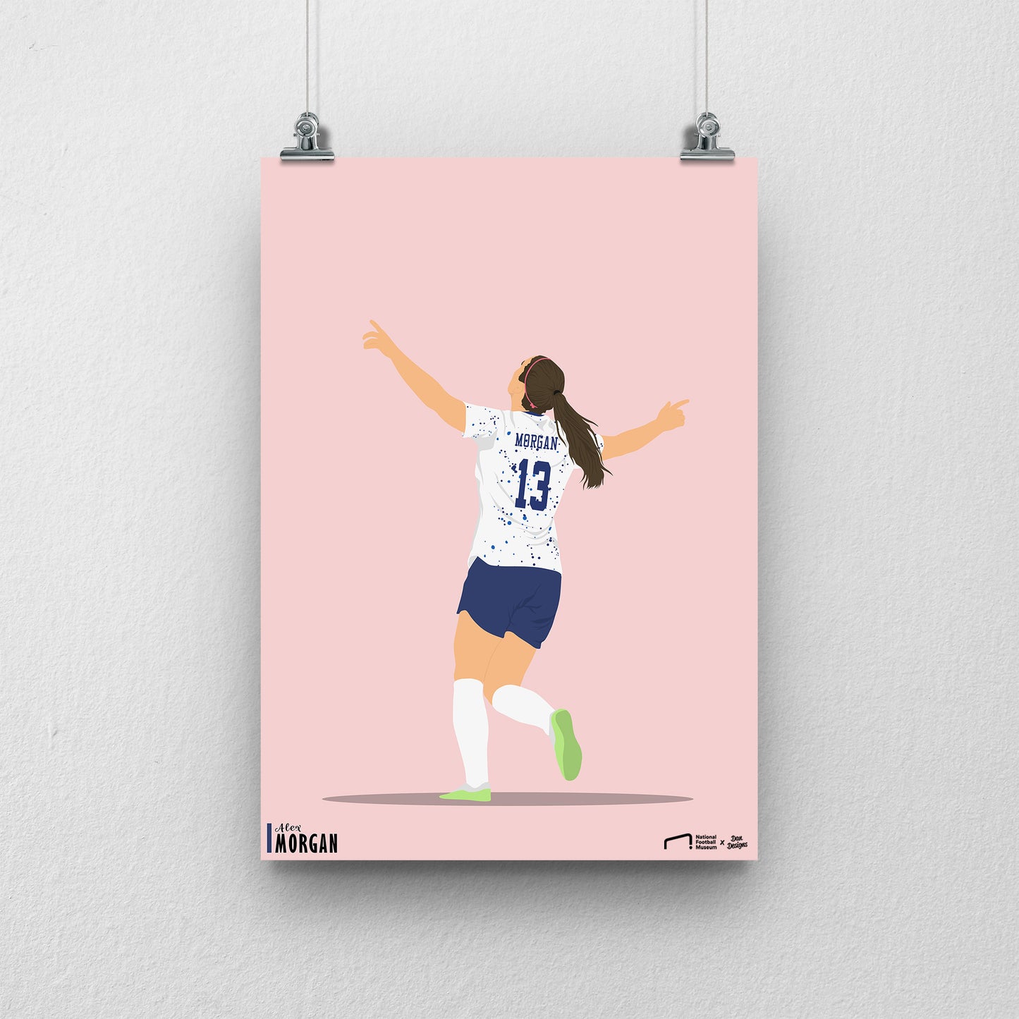 Alex Morgan Print - DanDesignsGB