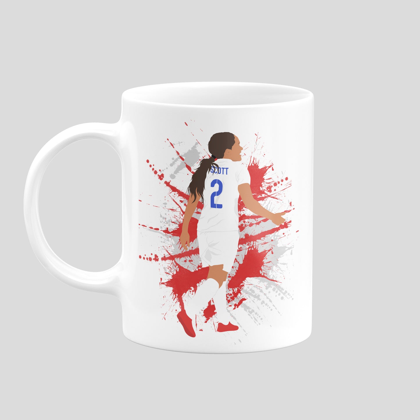 England Lionesses Players Mugs - DanDesignsGB