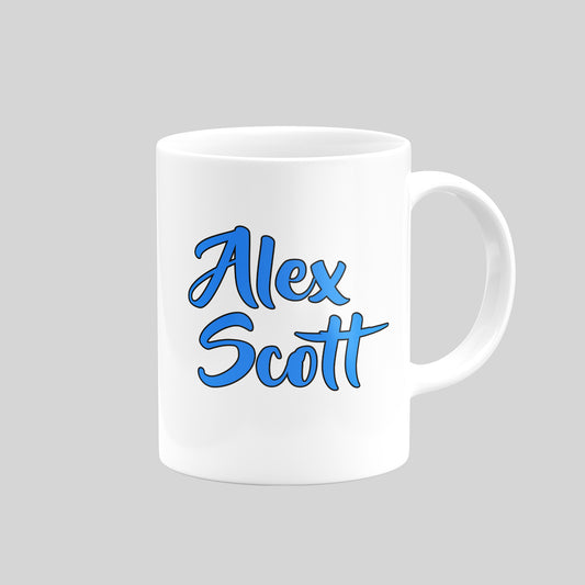 Alex Scott Mug - DanDesignsGB