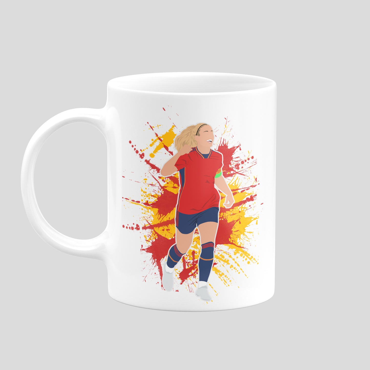 Alexias Putellas Spain Mug - DanDesignsGB
