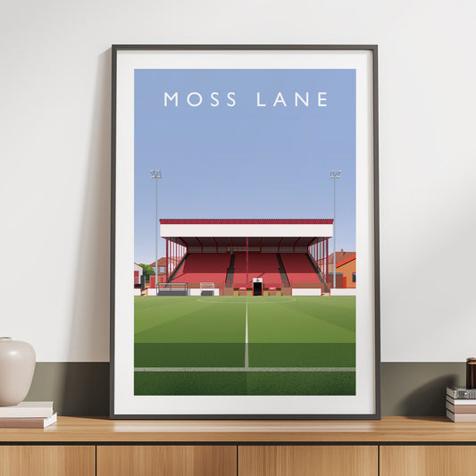 Altrincham Moss Lane Main Stand - Matthew J I Wood