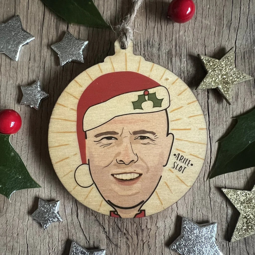 Arne Slot Wooden Bauble