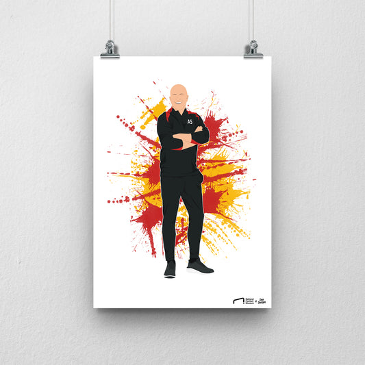 Arne Slot Print - DanDesignsGB