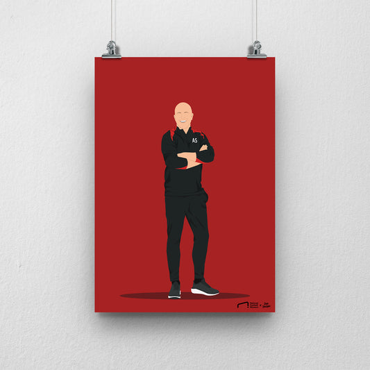 Arne Slot Print - DanDesignsGB