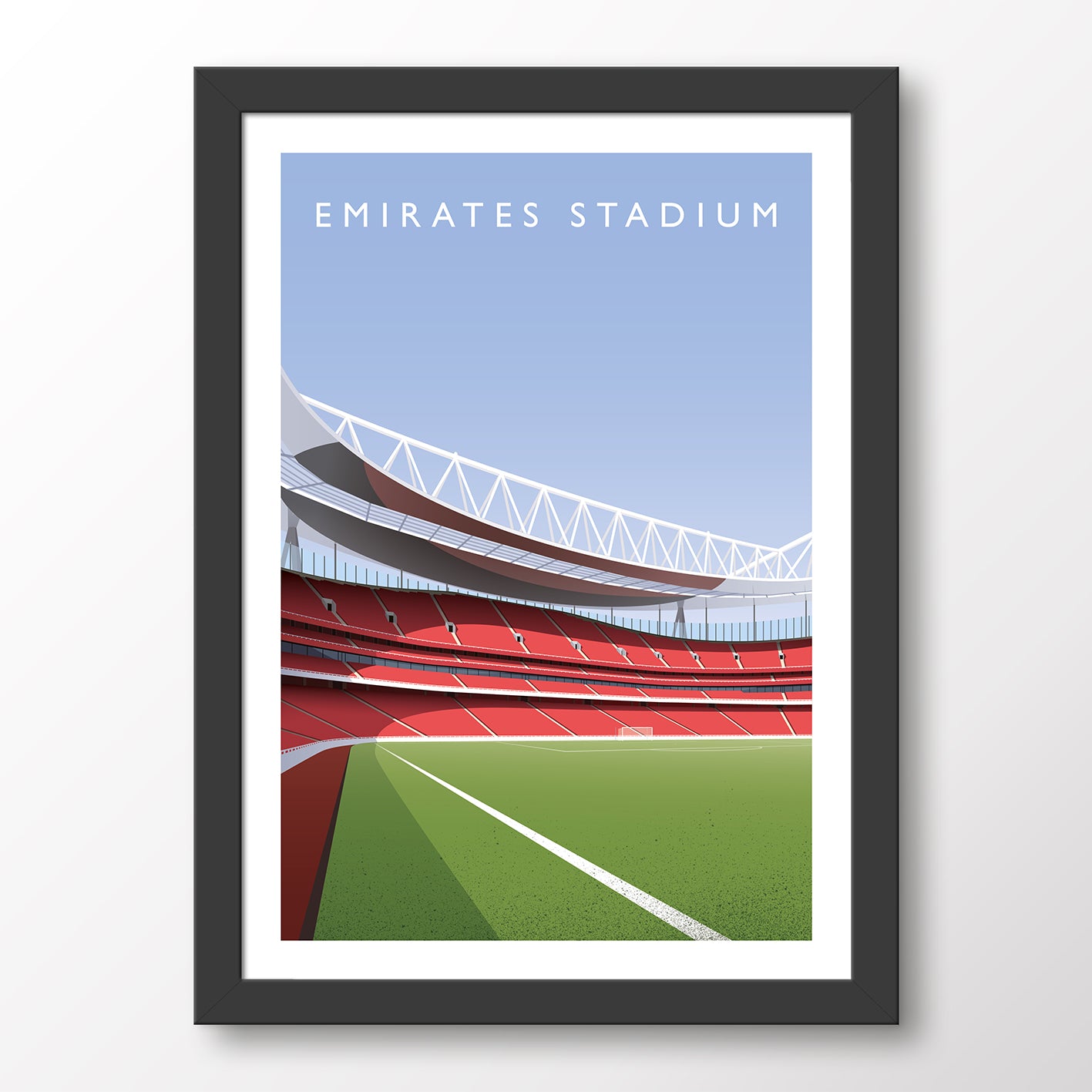 Arsenal Emirates North Bank - Matthew J I Wood