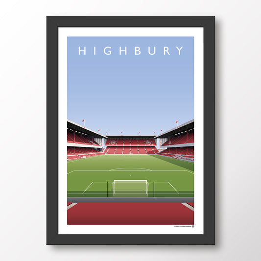 Arsenal Highbury North Bank - Matthew J I Wood