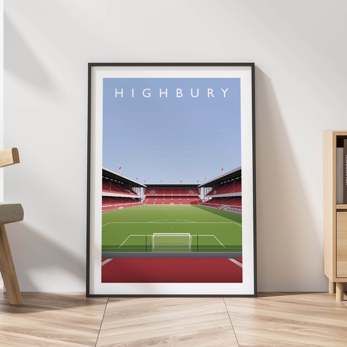 Arsenal Highbury North Bank - Matthew J I Wood