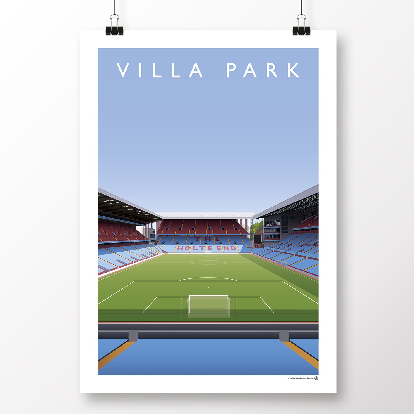 Aston Villa Villa Park From The North Stand - Matthew J I Wood