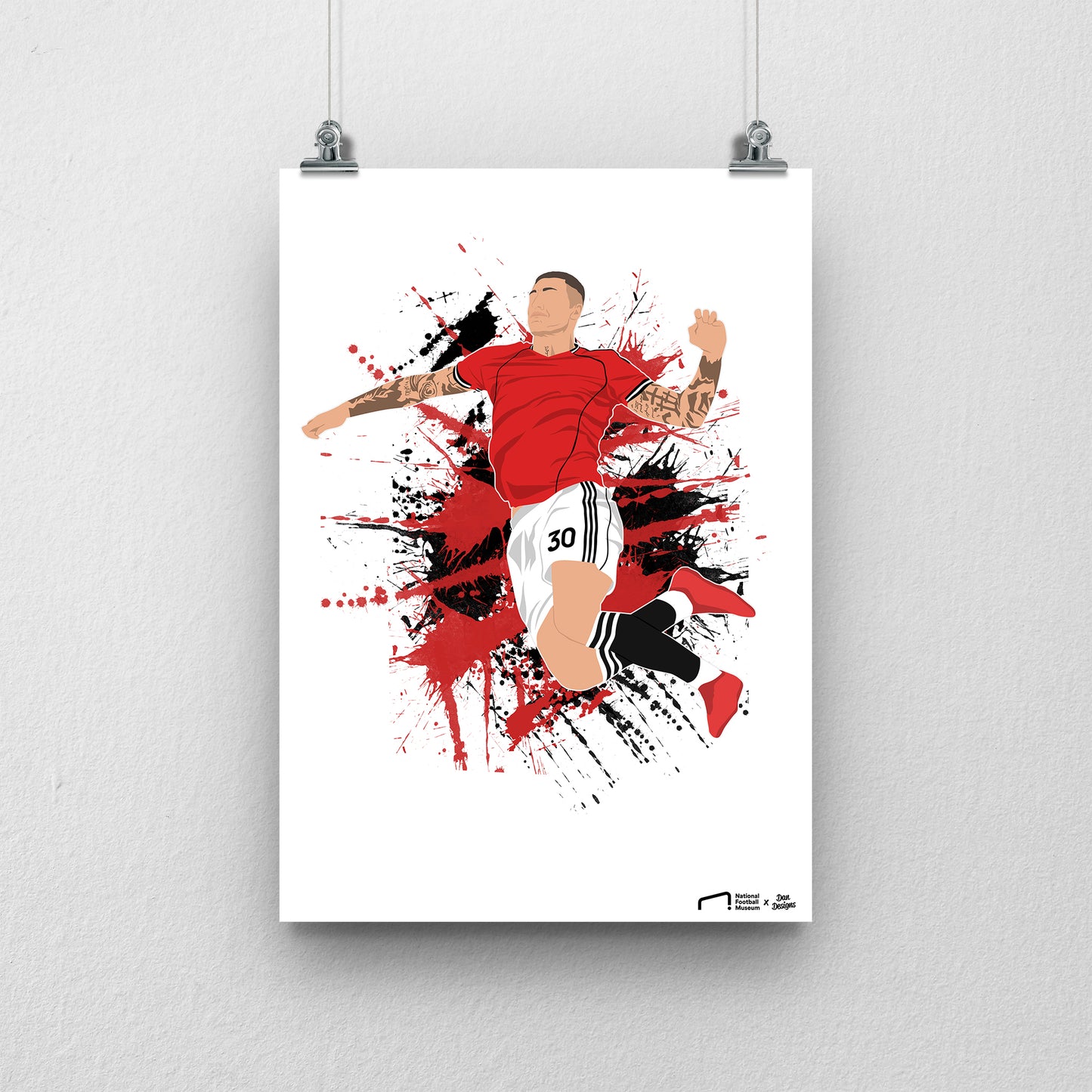 Benjamin Sesko Print - DanDesignsGB