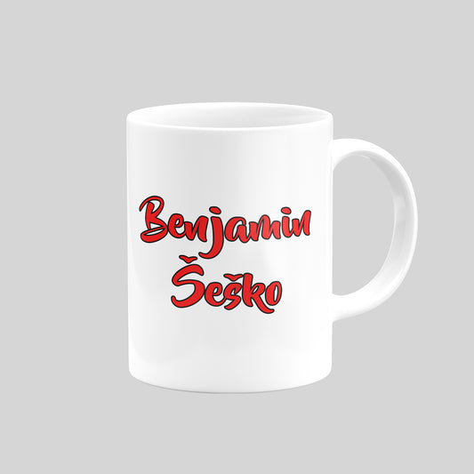 Benjamin Sesko Mug - DanDesignsGB