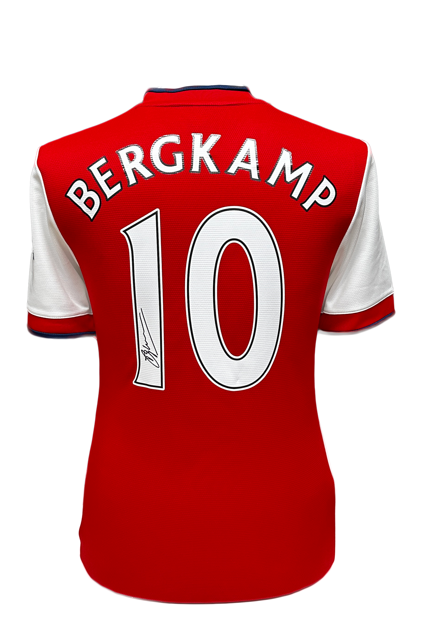 Dennis Bergkamp Signed Arsenal Shirt