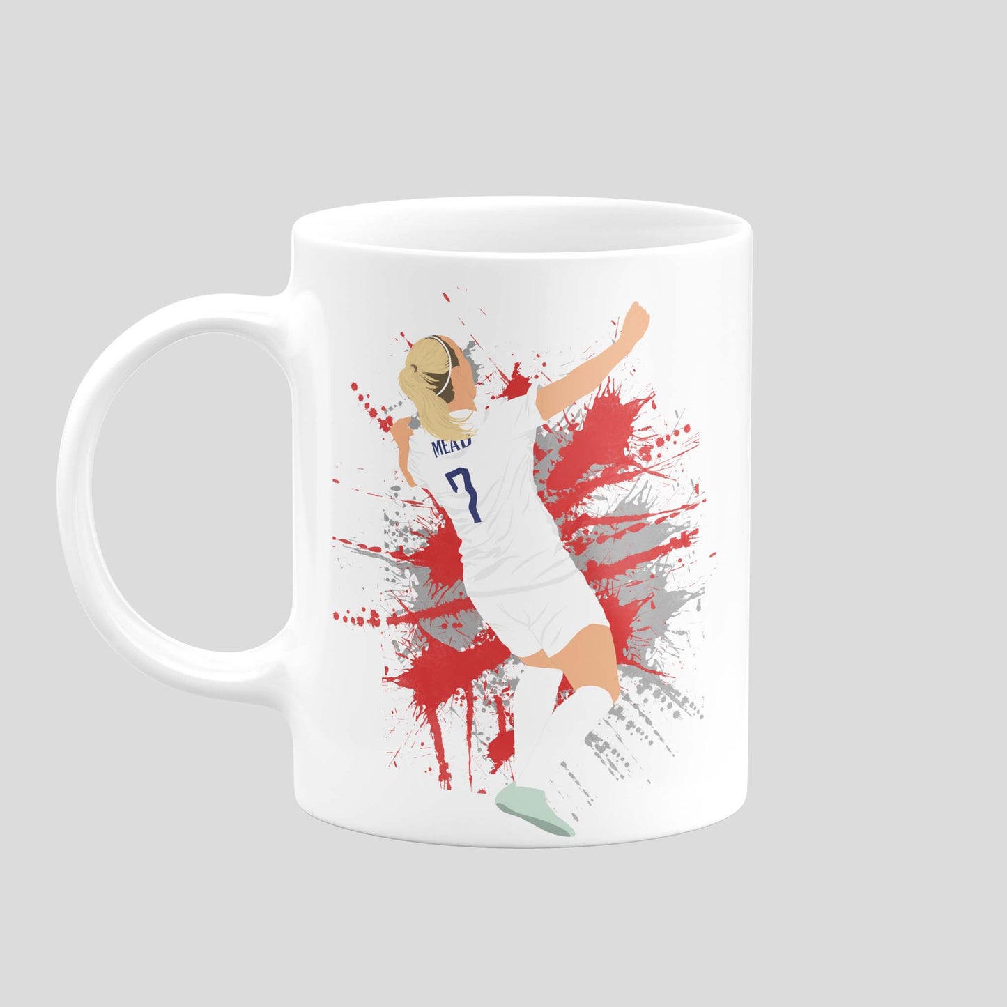 England Lionesses Players Mugs - DanDesignsGB