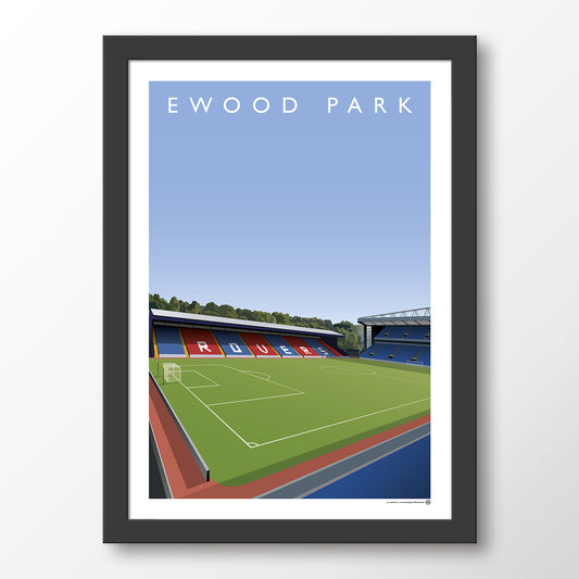 Blackburn Rovers Ewood Park - Matthew J I Wood