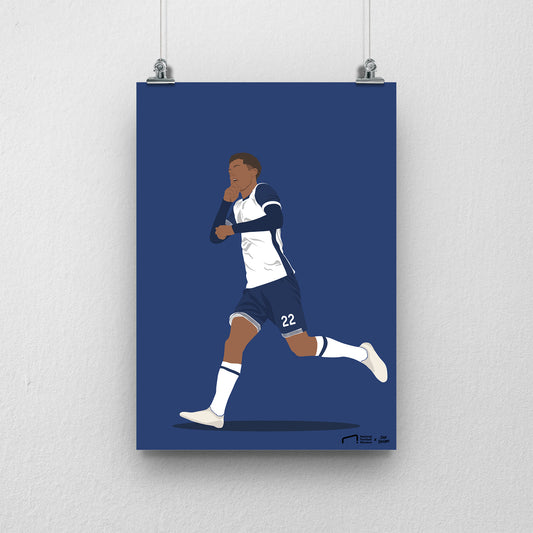 Brennan Johnson Print - DanDesignsGB