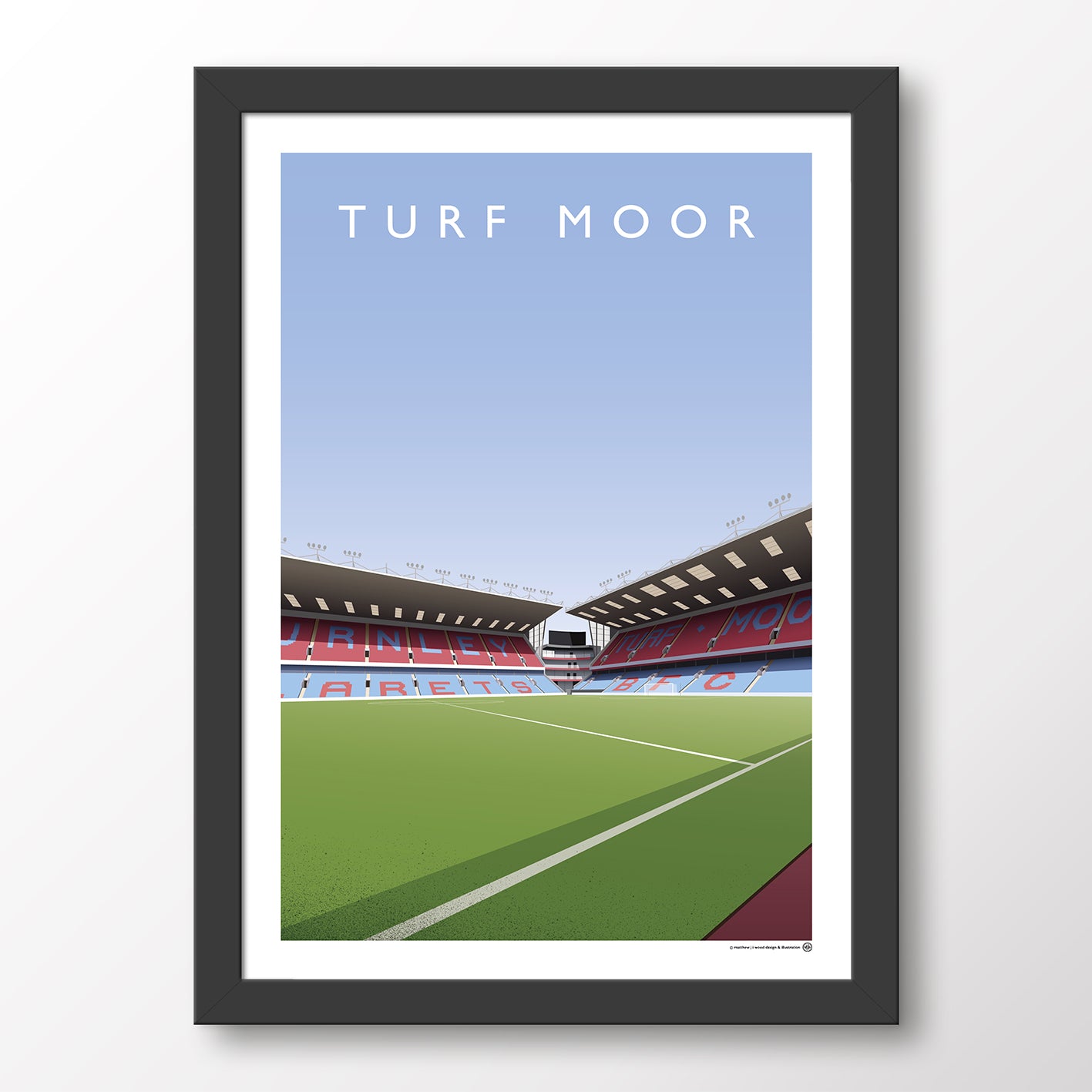 Burnley Turf Moor - Matthew J I Wood