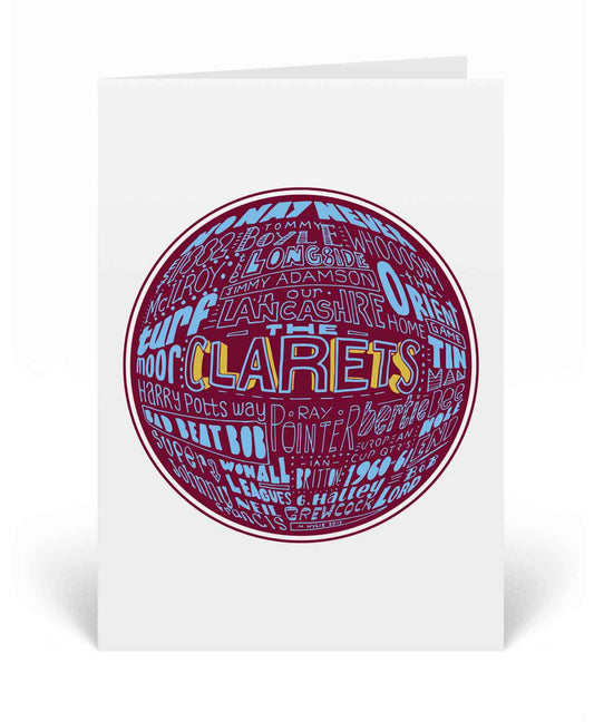Sketch Book - Burnley Card