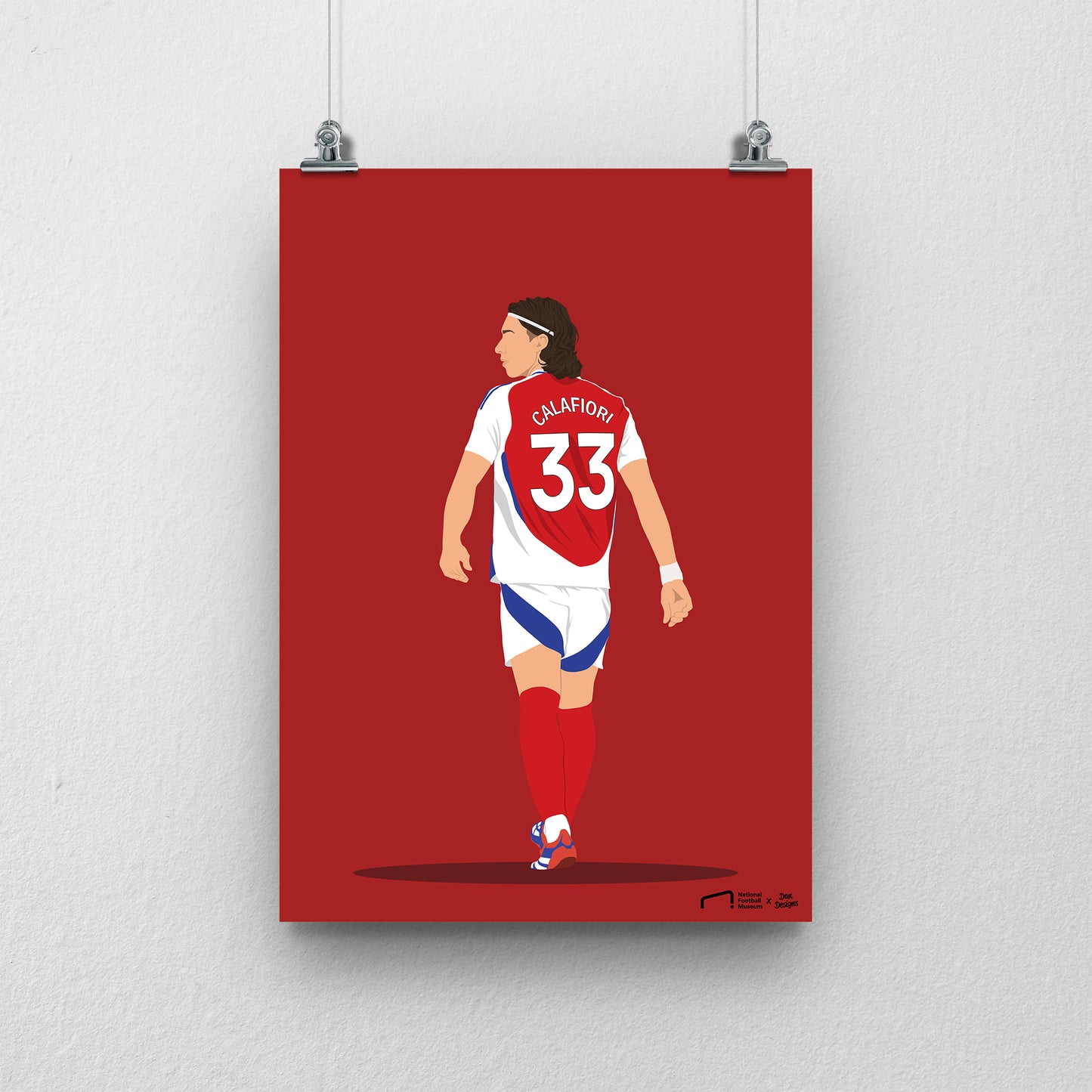 Riccardo Calafiori Print - DanDesignsGB