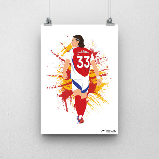 Riccardo Calafiori Print - DanDesignsGB