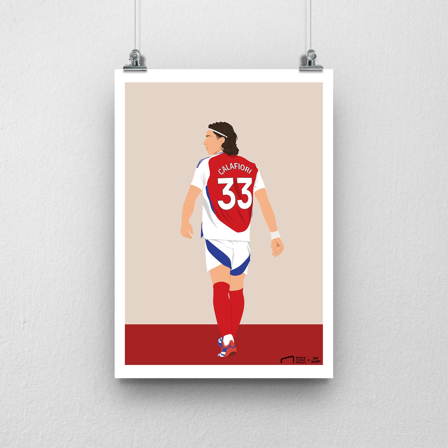 Riccardo Calafiori Print - DanDesignsGB