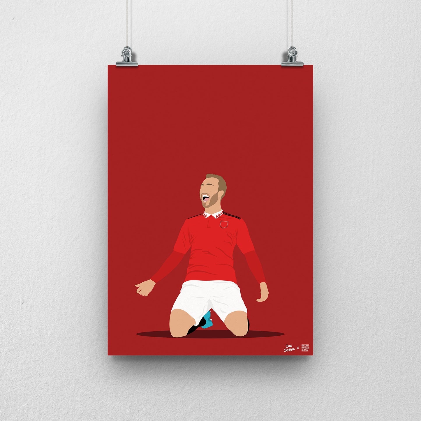 Christian Eriksen A3 Print - DanDesignsGB