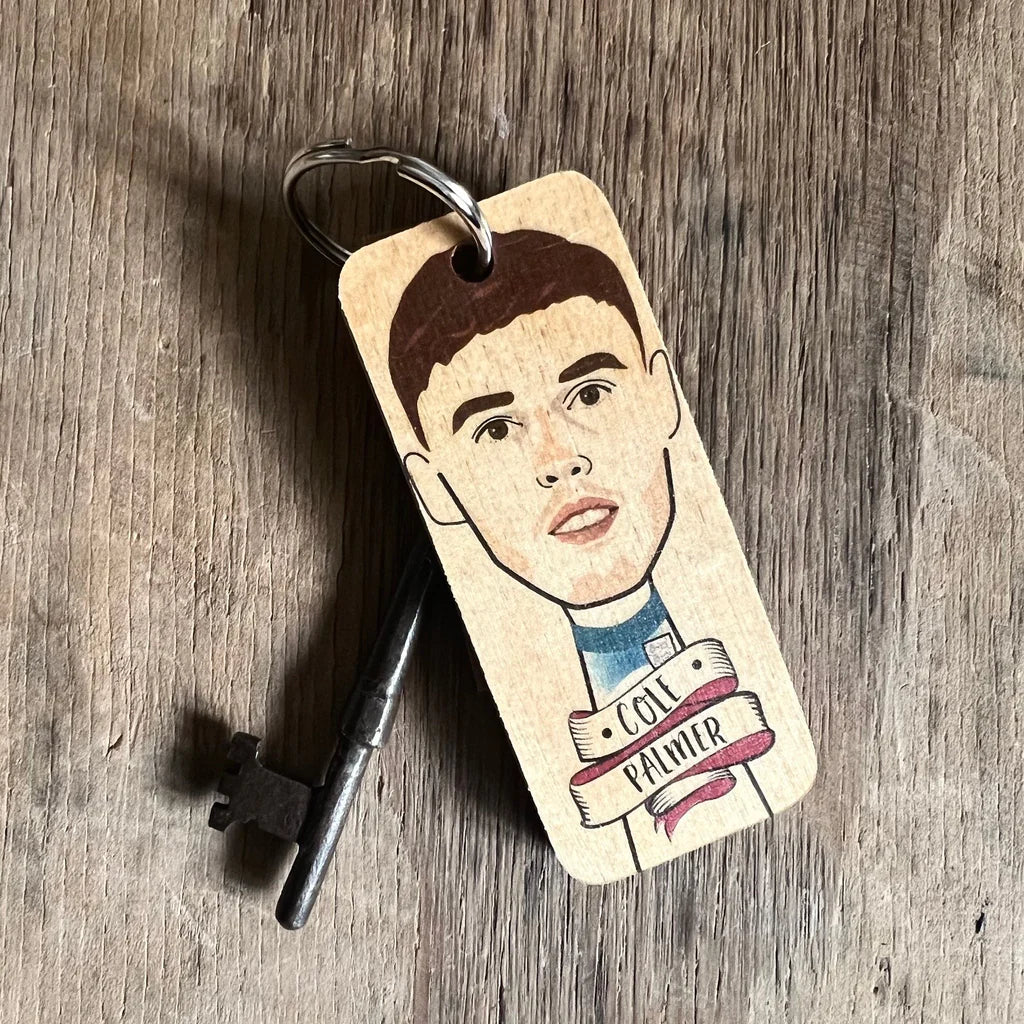 Cole Palmer Wooden Keyring