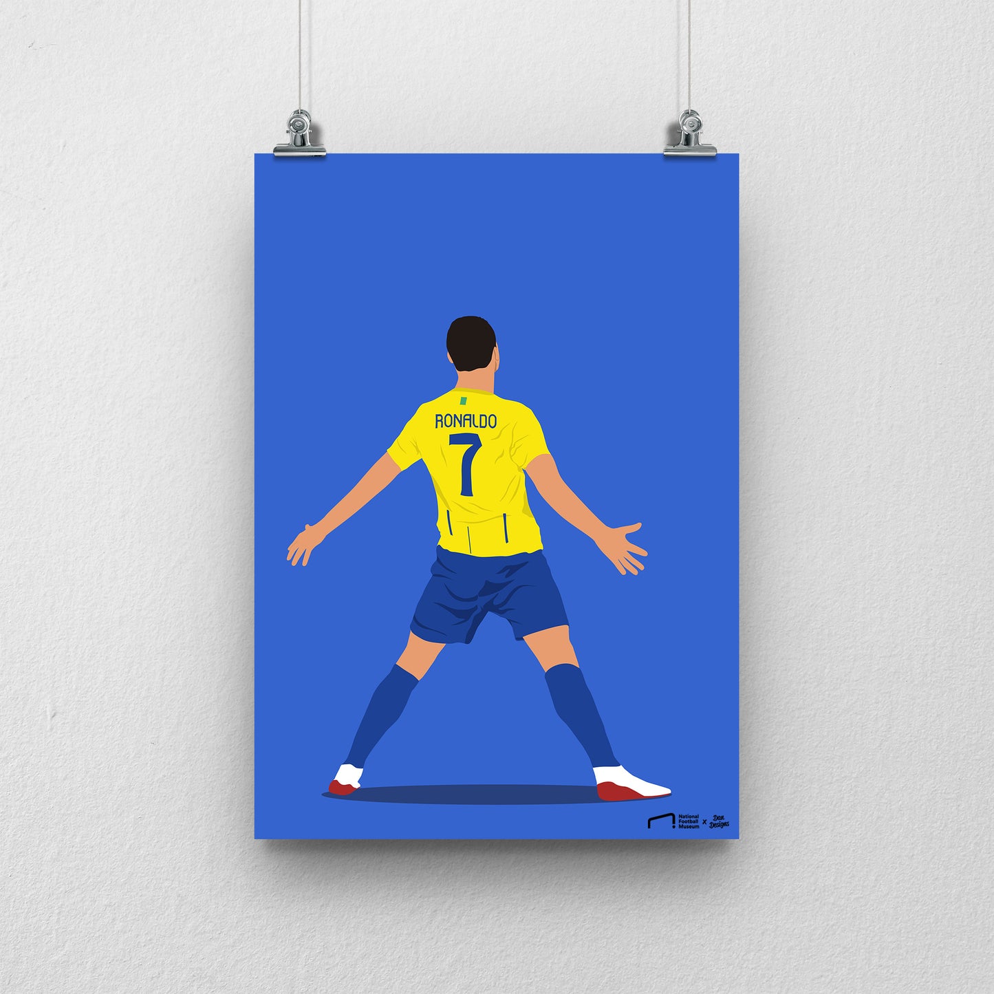 Cristiano Ronaldo Al Nassr Print - DanDesignsGB