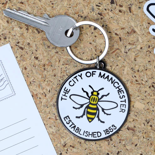Manchester Established 1853 Keyring
