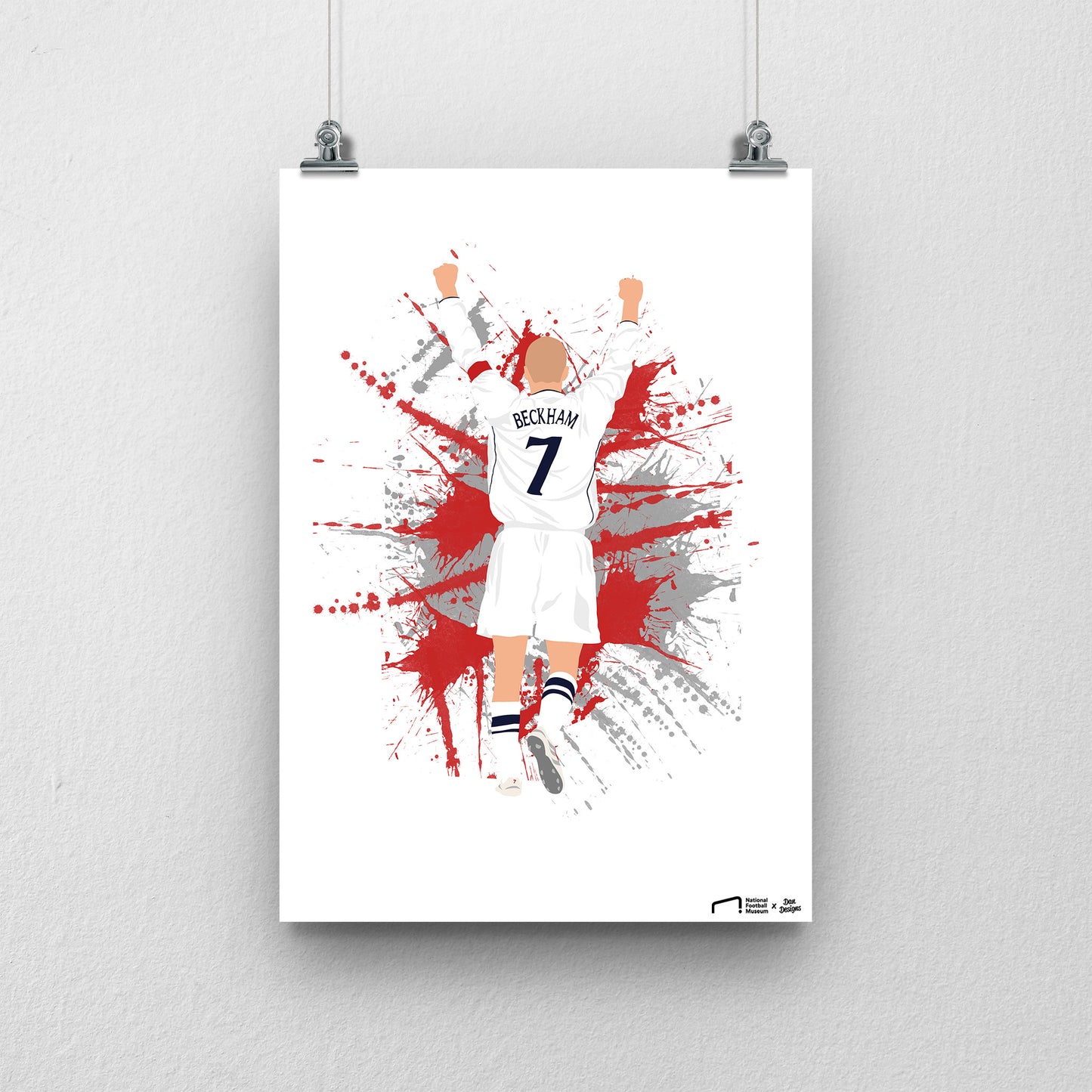 David Beckham England - DanDesignsGB