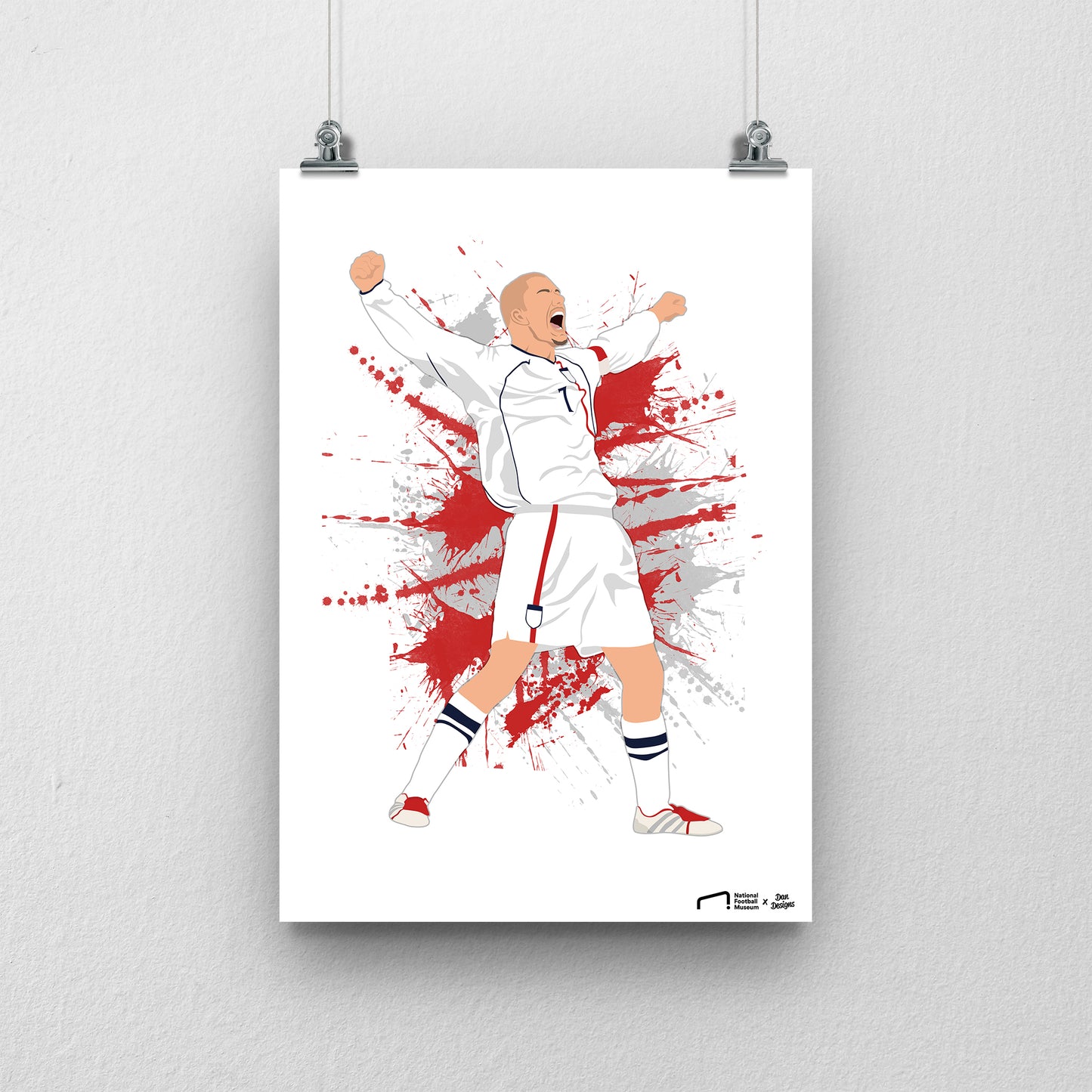 David Beckham England - DanDesignsGB