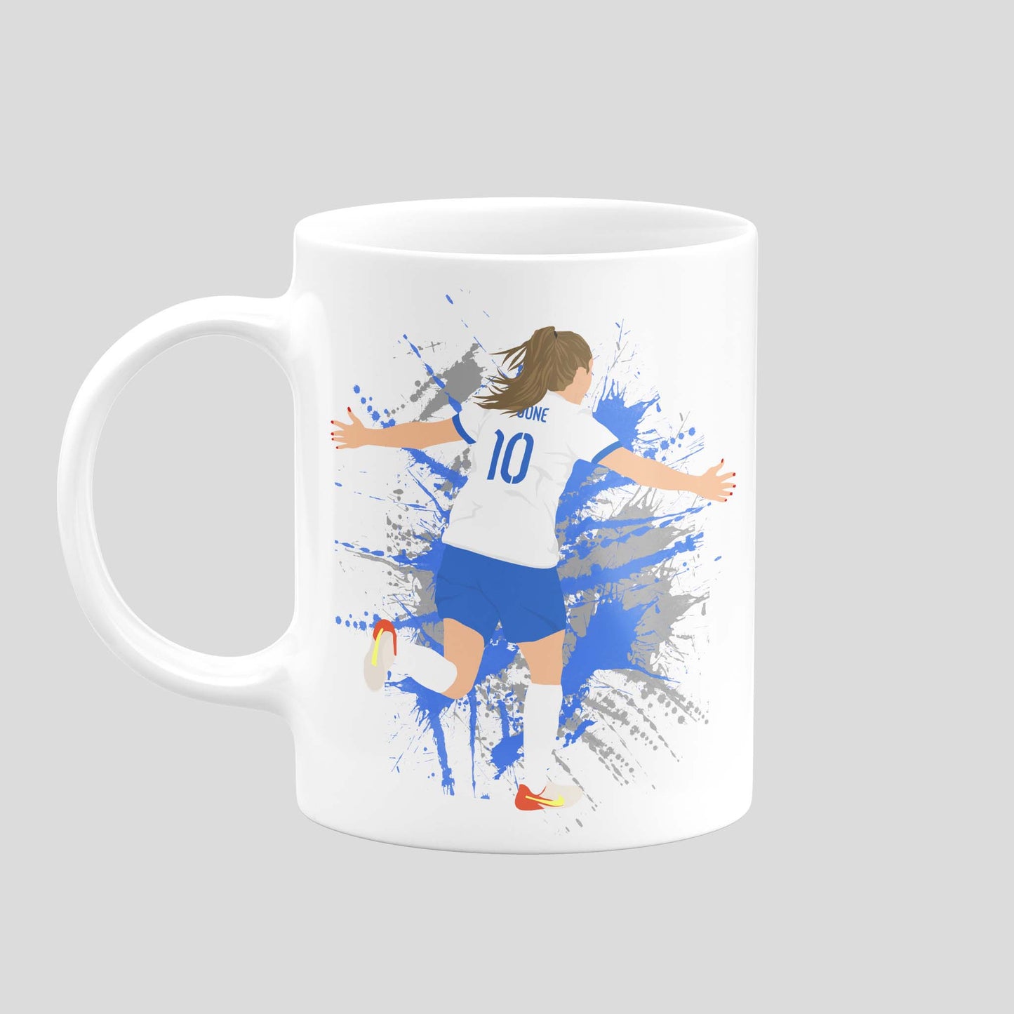 England Lionesses Players Mugs - DanDesignsGB