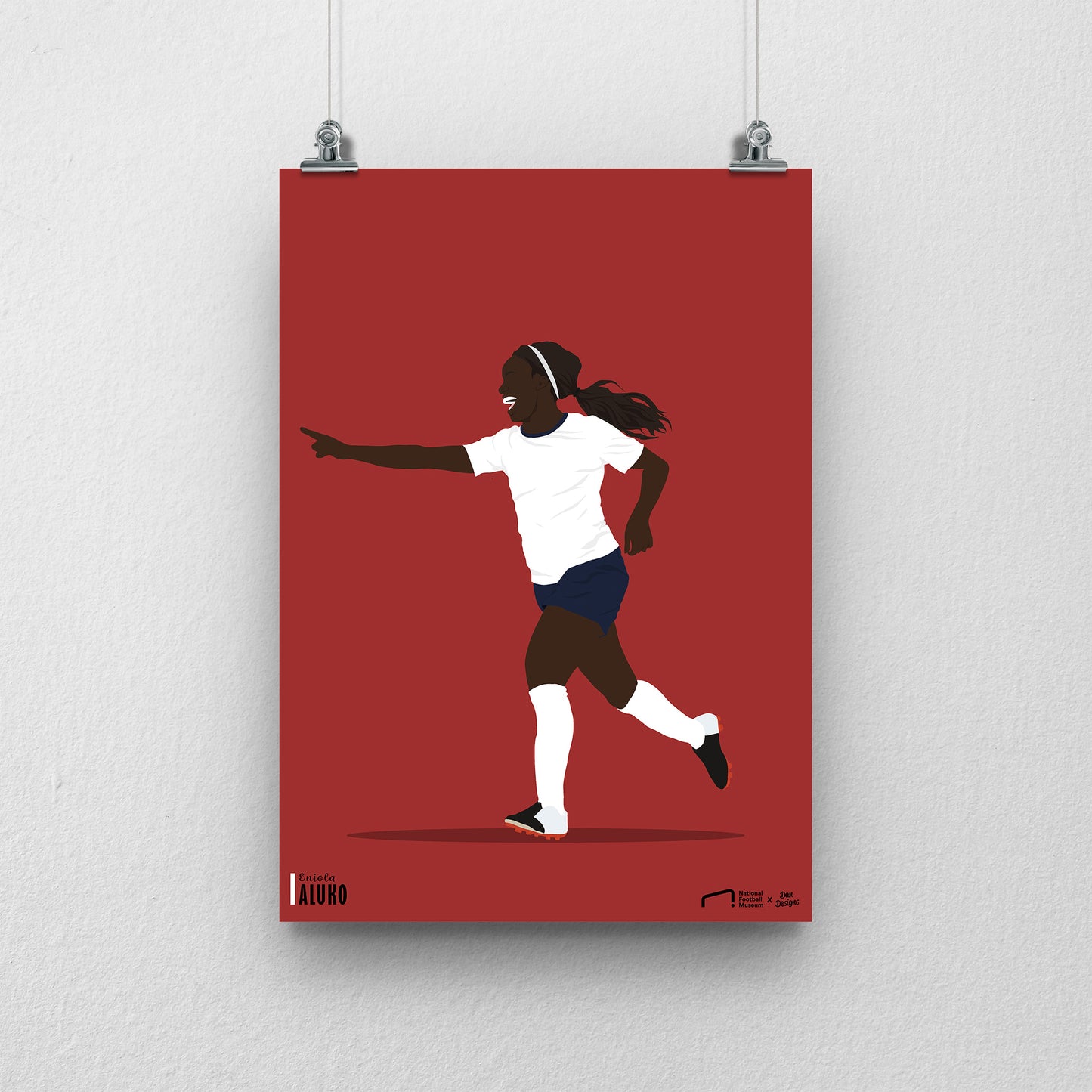 Eniola Aluko Print - DanDesignsGB