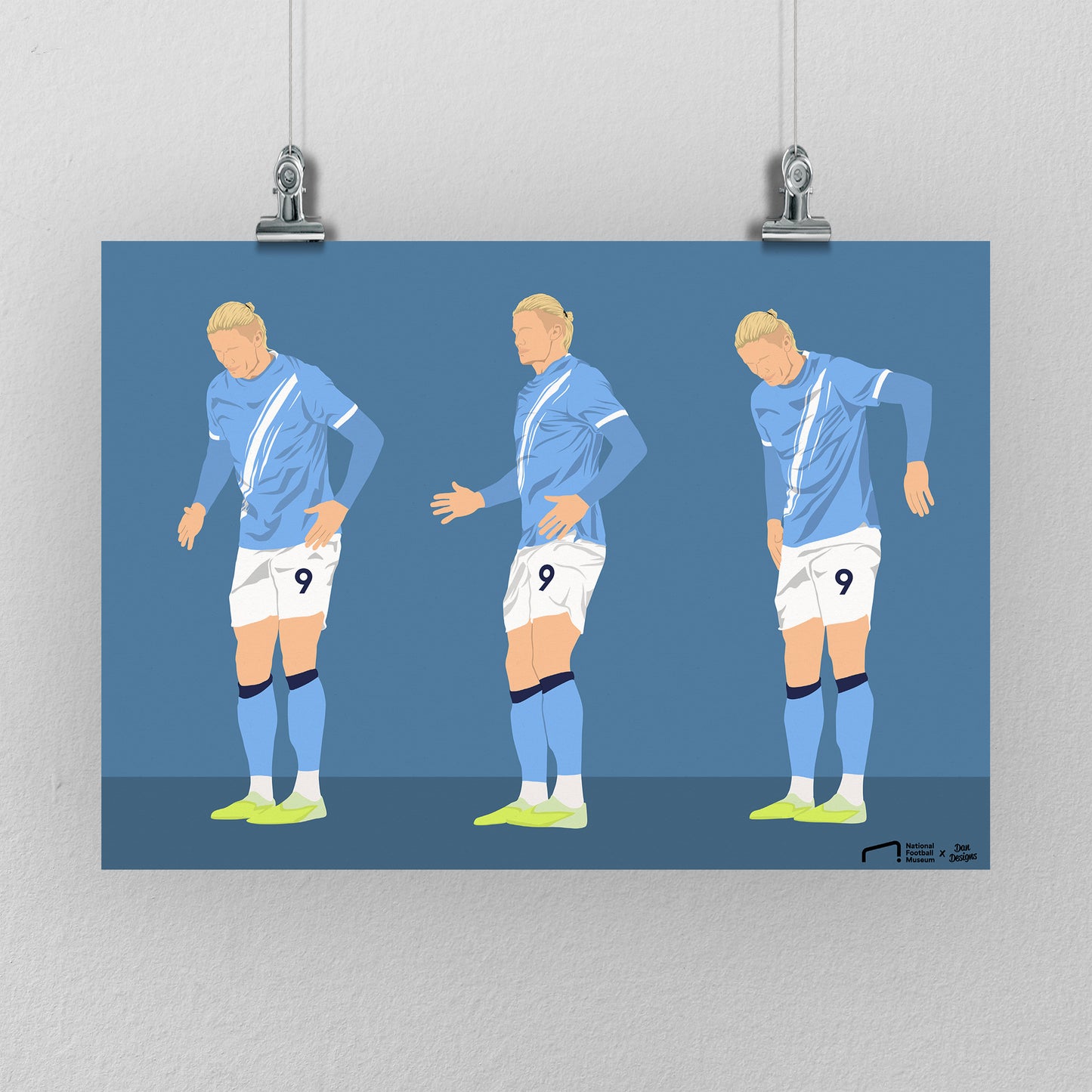 Erling Haaland Print - DanDesignsGB