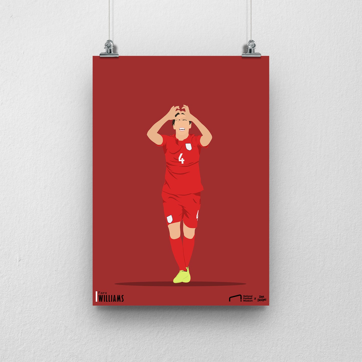 Fara Williams Print - DanDesignsGB
