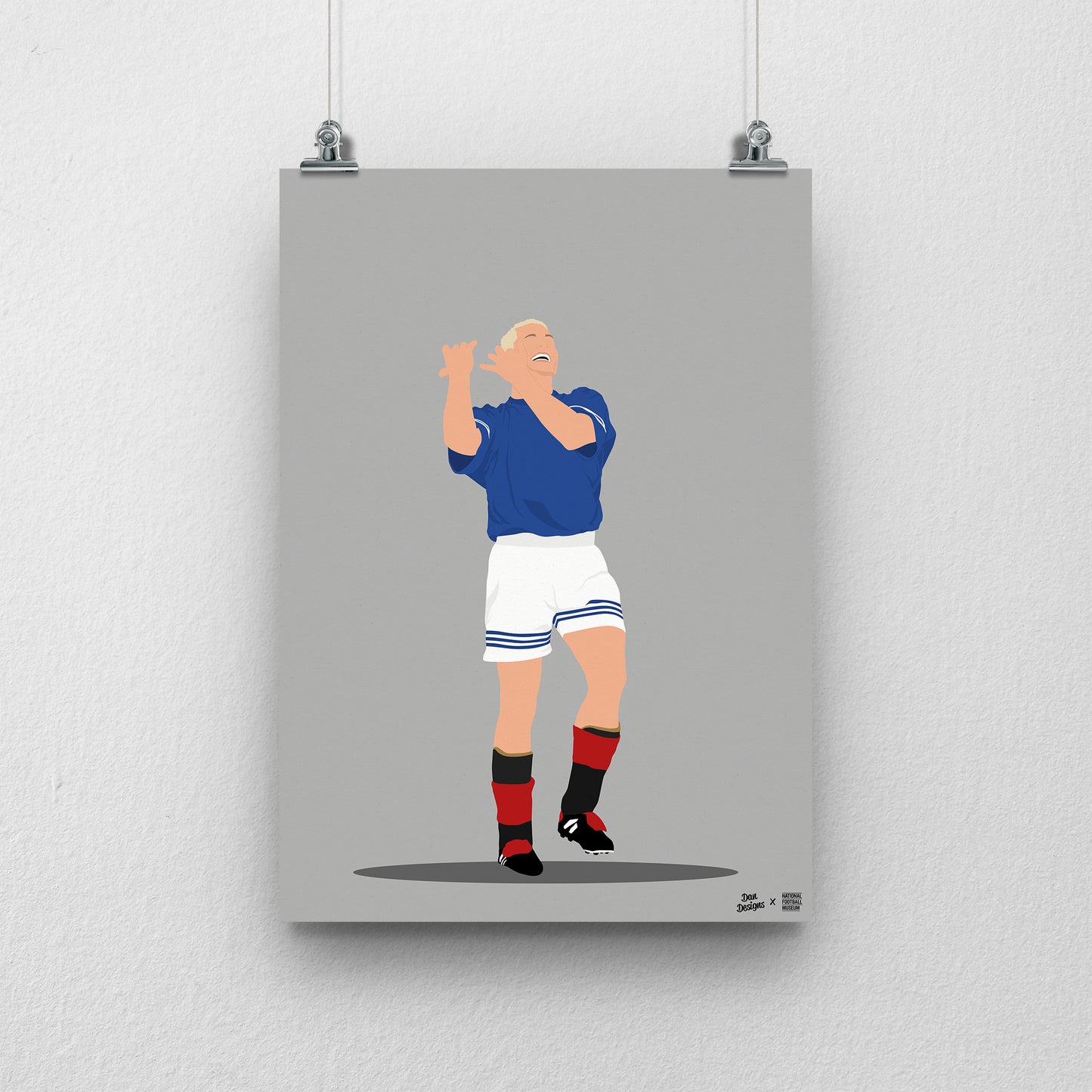 Gascoigne Rangers A3 Print - DanDesignsGB
