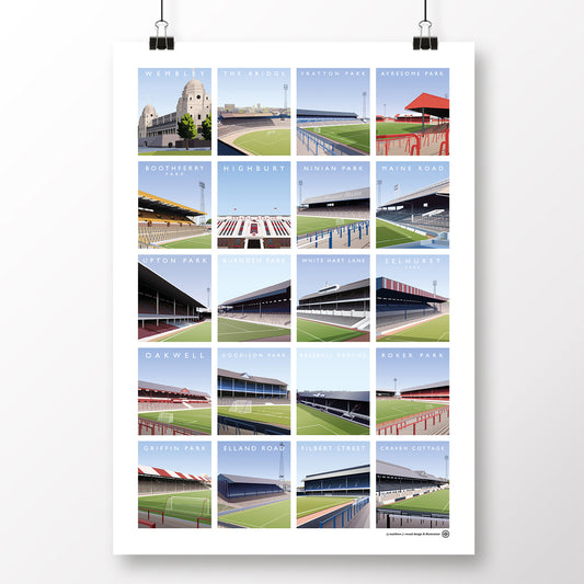 Grounds Of English Football - 1970s - Matthew J I Wood
