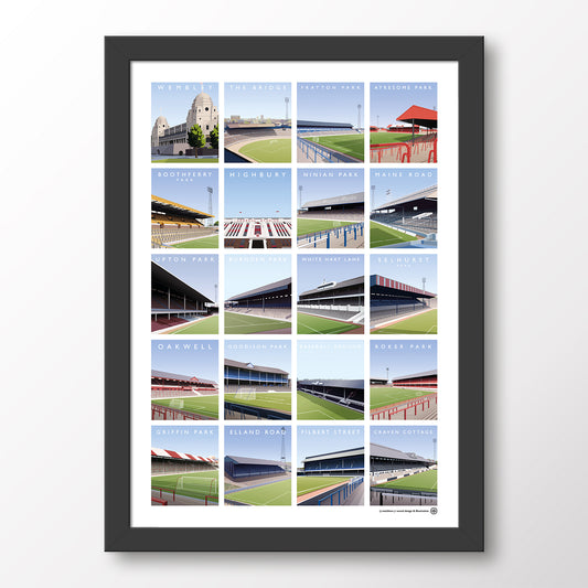 Grounds Of English Football - 1970s - Matthew J I Wood