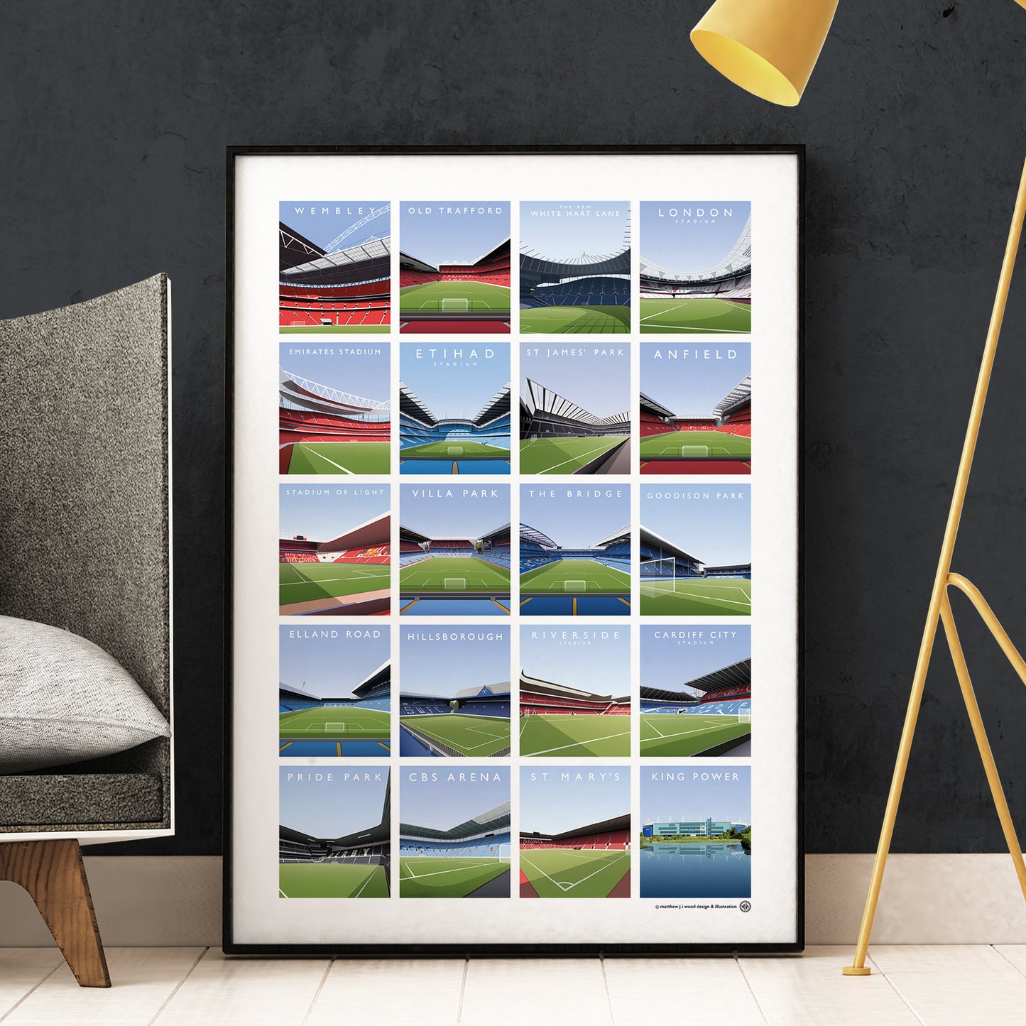 Grounds Of English Football 20 Biggest - Matthew J I Wood