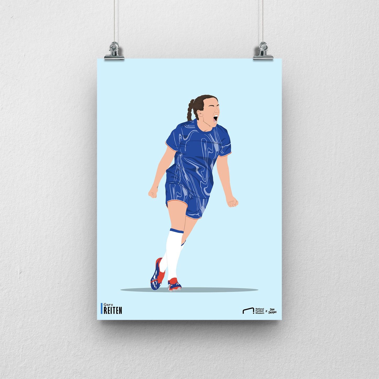 Guro Reiten Print - DanDesignsGB